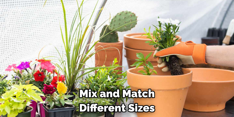 Mix and Match Different Sizes