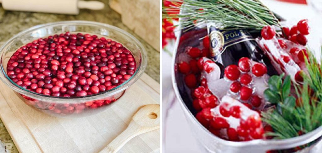 How to Preserve Cranberries for Decorating